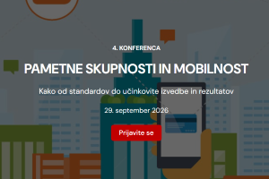 Slika: 4. konferenca Pametne skupnosti in mobilnosti
